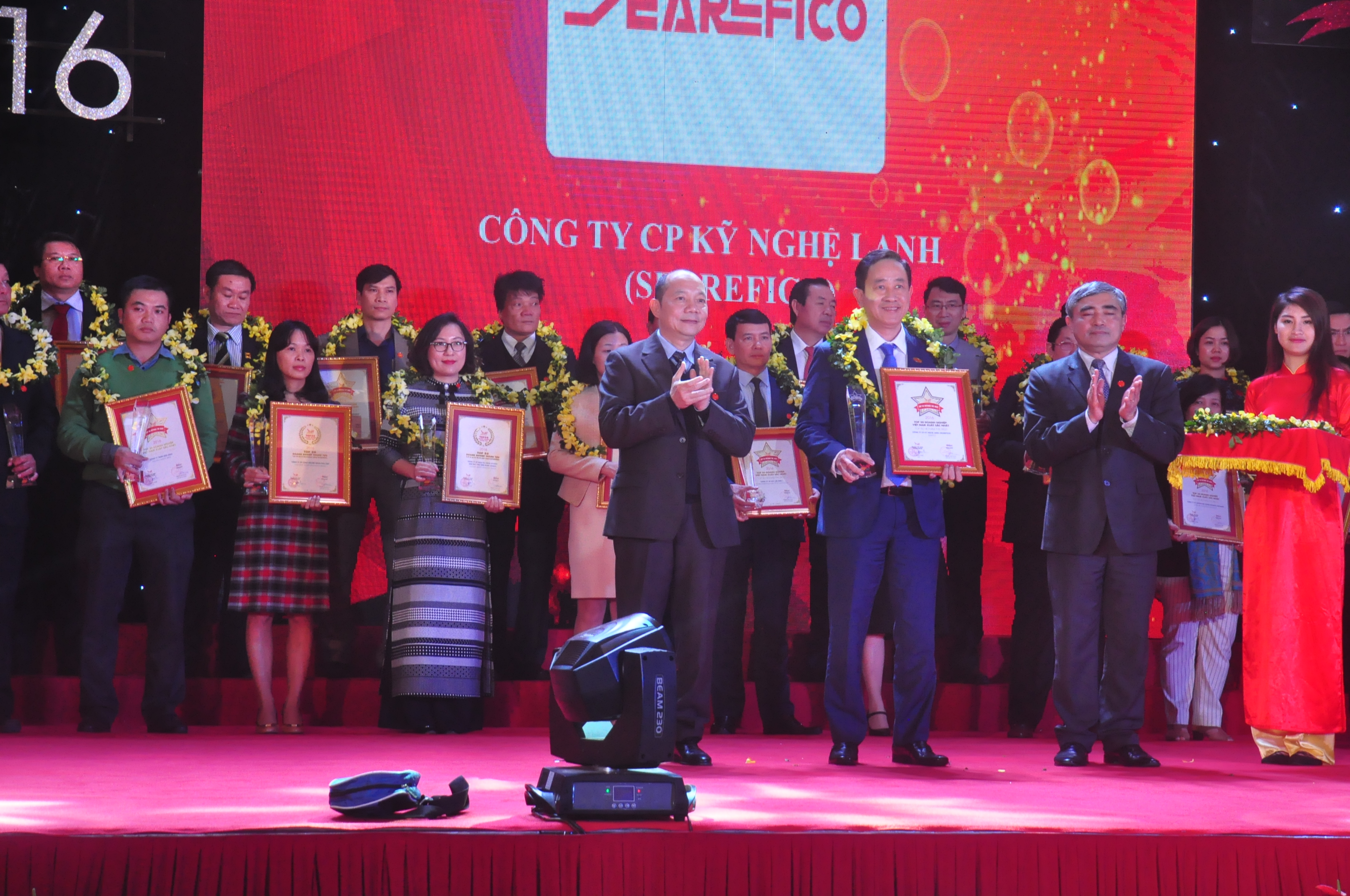 SEAREFICO HIT THE TOP 50 BEST VIETNAMESE ENTERPRISES IN 2016 - Searefico